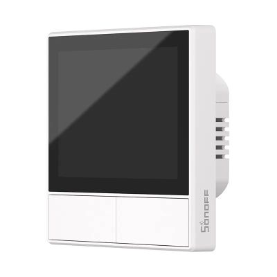 Inteligentný nástenný vypínač WiFi Sonoff NSPanel (biely)