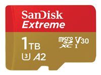 Pamäťová karta flash (adaptér microSDXC na SD zahrnutý) - 1 TB - A2 / Video Class V30 / UHS-I U3 / Class10 - microSDXC UHS-I