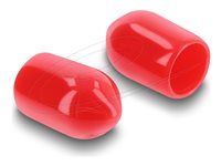 Protiprachový kryt konektoru - for SMA jack, silicone - červená (balení 10)