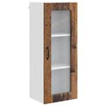 vidaXL Dvierka na umývačku Kalmar Staré drevo 40 x 31 x 100 cm