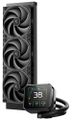 DEEPCOOL vodný chladič Spartacus 360 AIO vodné chladenie, 360mm radiátor, 3.4" LCD 480×480, Gen 6 pumpa, AI riadenie, 3× 120mm ventilátor, Intel/AMD, čierna