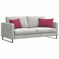 vidaXL Vankúše na pohovku 2 pcs Víno červené 60 x 40 cm