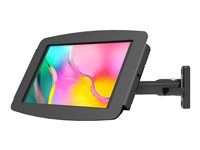 Compulocks Galaxy Tab A7 Lite 8.7" Space Enclosure Swing Wall Mount - Montážna sada (kryt, držiak VESA s kývavým ramenom, montážny materiál) - výkyvné rameno - pre tablet - uzamykateľný - vysoko kvalitný hliník - čierna - veľkosť obrazovky: 8.7" - montáž na stenu, na stôl, upevniteľné na stôl - pre Samsung Galaxy Tab A7 Lite