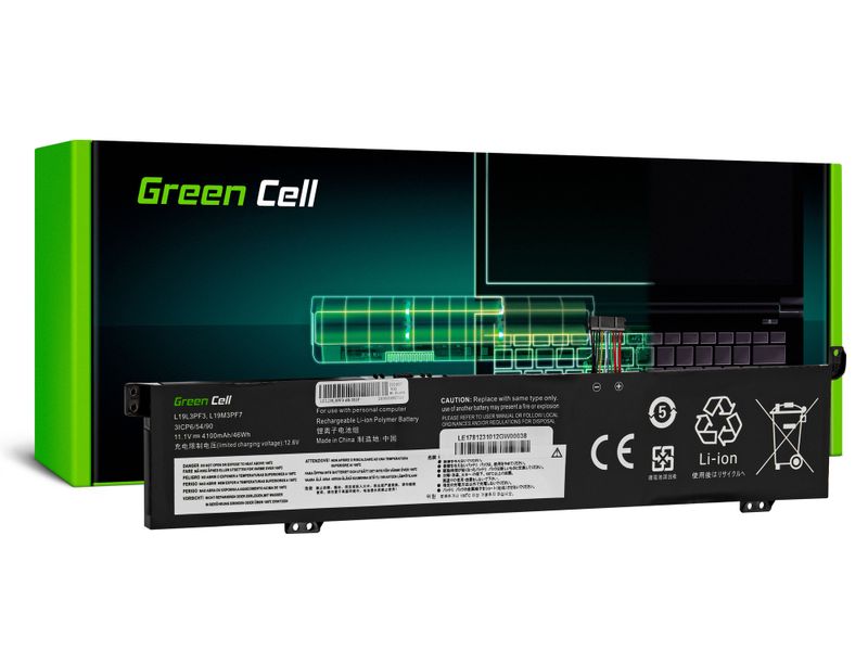 LE178 Green Cell Batéria L19M3PF7 pre Lenovo IdeaPad Gaming 3-15ARH05 3-15IMH05 Creator 5-15IMH05 Th