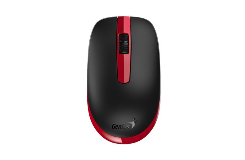 Genius NX-7007 II/Kancelárska/Blue Track/Bezdrôtová USB/Čierna-červená