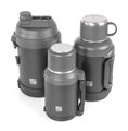 Termoska G21 nerezová 3800 ml, čierno-sivá