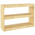 vidaXL Knižnica/deliaca stena 100x30x71,5 cm, borovicový masív