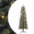 vidaXL Umelý vianočný stromček Zelená 120 cm PVC, plast a oceľ
