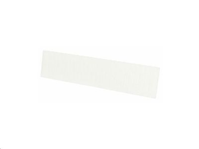 Krytka voľných modulov ELEMAN ADS-B, biela, 225mm (12mod.)