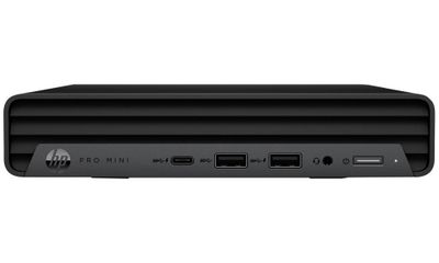 HP Pro/400 G9/Mini/i5-13500T/8GB/512GB SSD/UHD 770/W11P/3RNBD Počítač, i5-13500T, 8GB DDR4, 512GB SSD, Intel UHD 770, W11P, čierny + USB klávesnica a myš