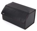 Organizér do kufra auta CAR COMPACT LEATHER L, 2 priehradky, skladací, s vekom SIXTOL
