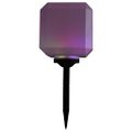 vidaXL Vonkajšie solárne lampy 4 ks 20 cm LED v tvare kocky RGB