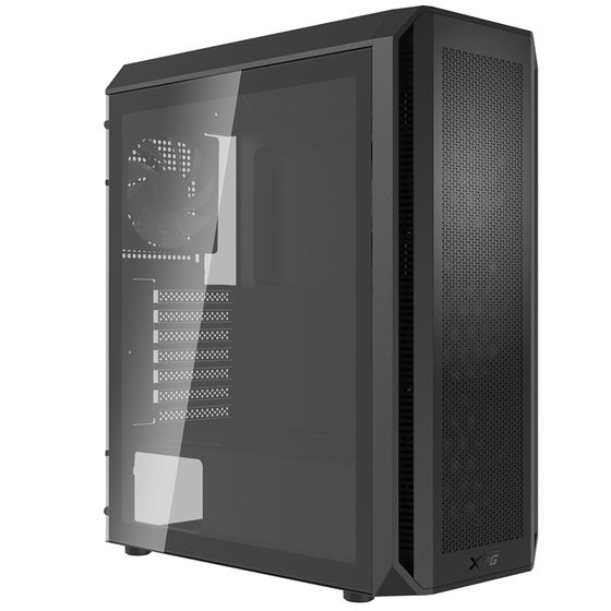 Adata XPG Valor Air Plus/Midi Tower/Transpar./Čierna