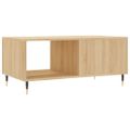 vidaXL Konferenčný stolík dub sonoma 90x50x40 cm kompozitné drevo