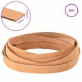 vidaXL Kožený remienok 1 Svetlohnedá 200 x 1,5 cm Koža