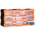 vidaXL Organizér s 22 zásuvkami 49x16x25,5 cm