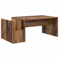 vidaXL Konferenčný stolík Staré drevo 90 x 45 x 35 cm Kompozitné drevo