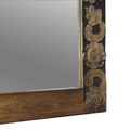 vidaXL nástenné zrkadlo Walnutová hnedá 70 x 50 cm Obdĺžnikový