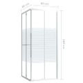 vidaXL Sprchový kút ESG 80x80x180 cm