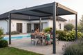 Bioklimatická pergola G21 Austin Premium 4x4 m, antracitová hliníková