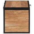vidaXL Úložný box 60x30x30 cm masívna akácia a železo
