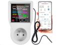 Termostat EUROKOMP E6258 WiFi Tuya zásuvkový s čidlom