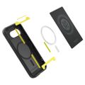 Puzdro Spigen Rugged Armor Mag MagSafe pre Google Pixel 9a matná čierna