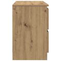 vidaXL TV skrinka Artisan Dub 80x35x54 cm Drevo