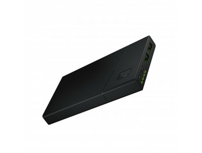 Green Cell PBGC02S PowerBank PowerPlay10 10000mAh USB-C 18W & 2x USB-A Ultra Charge