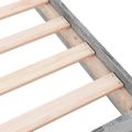 vidaXL Posteľný rám sivý dub sonoma 75x190 cm kompozitné drevo