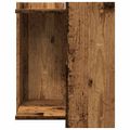 vidaXL Uzavretý box na stelivo staré drevo 42x42x51cm kompozitné drevo