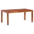 vidaXL Jedálenský stôl 180x90x76 cm, drevený masív