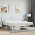 vidaXL Penový matrac biely 180x220 cm tvrdosť H2 H3