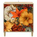 vidaXL Servírovacia skriňa GENNEP Sonoma 69 x 33 x 75 cm