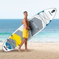 Paddleboard SUP REBEL ACTIVE RBA-4507-WH so sedátkom, biely 11' 335x84x15 Paddleboard SUP REBEL ACTIVE RBA-4507-WH se sedátkem, bílý 11' 335x84x15