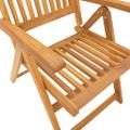 vidaXL 5-dielna záhradná jedálenská súprava 85x85x74 cm masívne akáciové drevo