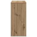 vidaXL Konzolový stolík dub artisan 100x35x76,5 cm kompozitné drevo