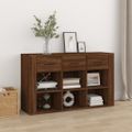 vidaXL Komoda hnedý dub 100x30x59,5 cm spracované drevo