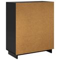 vidaXL Skrinka na topánky 73 x 38 x 87,5 cm Kompozitné drevo Čierna