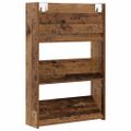 vidaXL Skriňa na topánky 2 ks 60 x 18 x 90 cm Kompozitné drevo