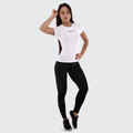 Dámske tričko FIT White - GymBeam, veľkosť S