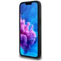 Puzdro Guess HC Fixed Glitter Big 4G pre iPhone 16e čierna