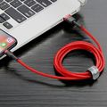 Baseus Cafule USB Lightning kábel 2,4 A 1 m (čierny + červený)