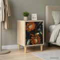 vidaXL Nočný stolík LOCHEM Dub sonoma 36 x 33 x 50 cm Kompozitné drevo