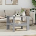 vidaXL Konferenčný stolík Sivý Sonoma 57 x 55 x 45 cm Kompozitné drevo
