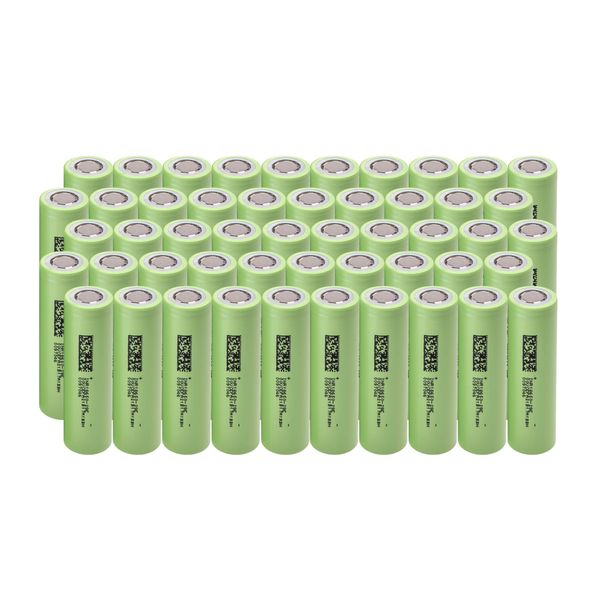Green Cell 50x nabíjateľná batéria Li-Ion ICR18650-26H 2600mAh 3.7V (50GC18650NMC29)