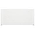 vidaXL Denná posteľ s matracom biela 80x200 cm masívna borovica
