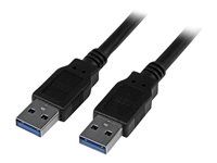 A to A - M/M - Long USB 3.0 Cable - USB 3.1 Gen 1 (5 Gbps) (USB3SAA3MBK) - Kábel USB - USB typ A (M) do USB typ A (M) - USB 3.0 - 3 m - lisovaný - čierna - pre P/N: HB30C1A1CPD, HB30C3A1CFBW, HB30C3A1CST, HB30C5A2CSC, HB30C5A2CST, SV231DPU34K