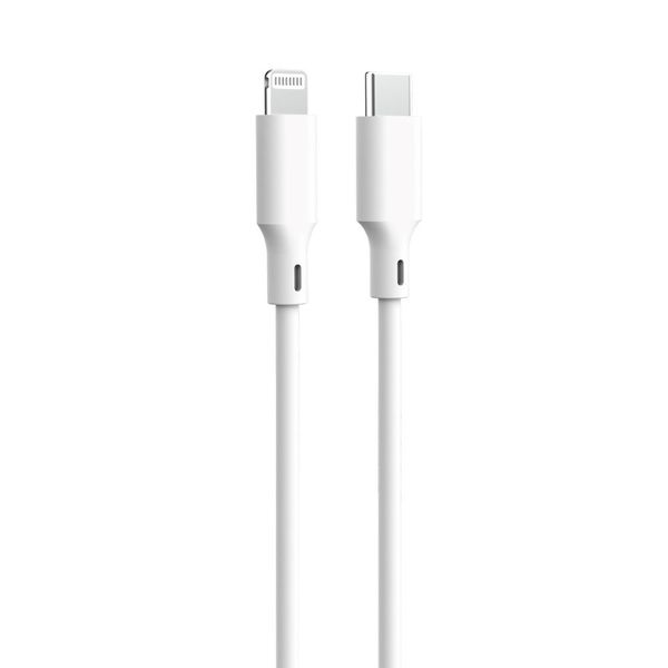 Forever recycling kábel USB-C - Lightning 1,5 m 3 A KR12-CL-00 biela