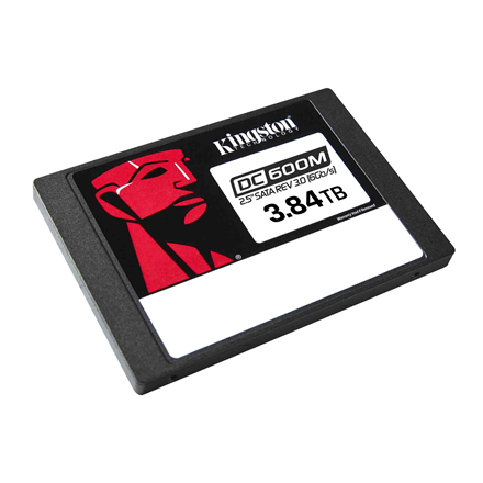 QNAP Kingston, SSD, DC600M, SATA III, 2.5-inch, 3,84 TB, SEDC600M/3840G